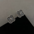 ¡®Dream¡¯CLOVER MINI DIAMOND STUD EARRINGS